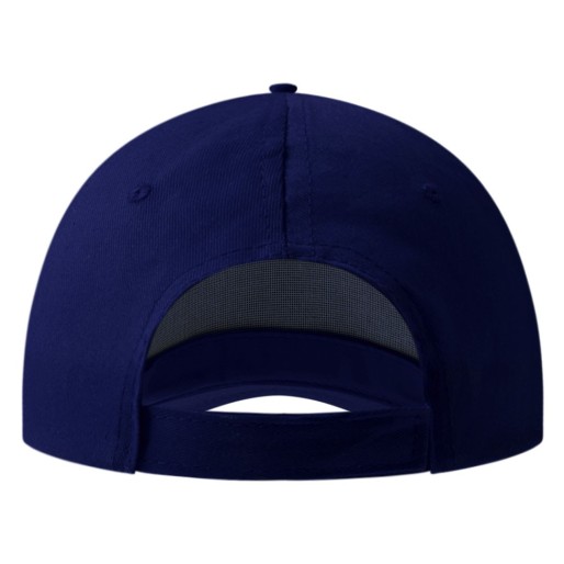 JUNIOR, kids' cap, 5 panels, cotton, light brushed, blue
