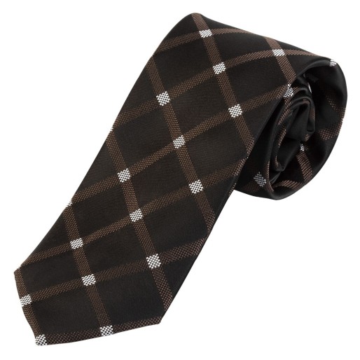 MARRONE 3, tie, brown