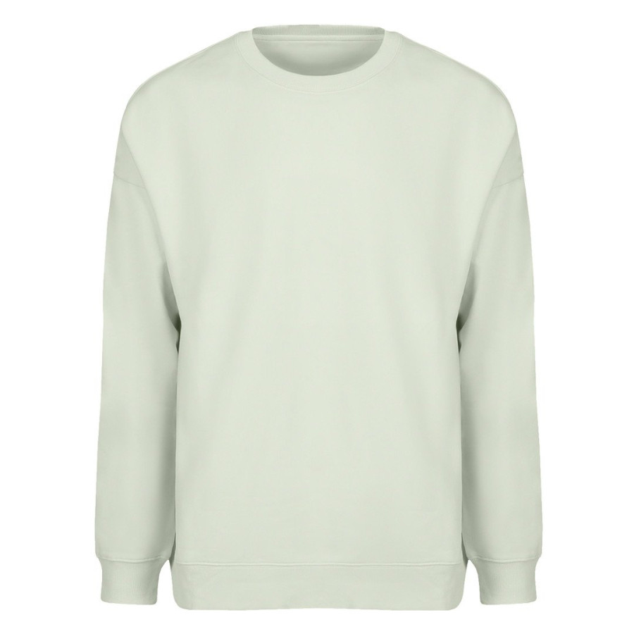 BIG, unisex široka dukserica od organskog pamuka, 300 g/m2, mint