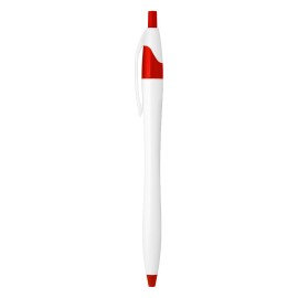 521, plastic ball pen, red