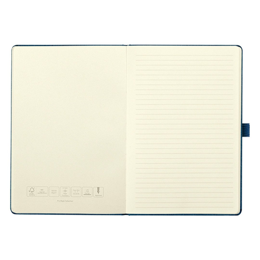 PARIS, a5 notebook, white