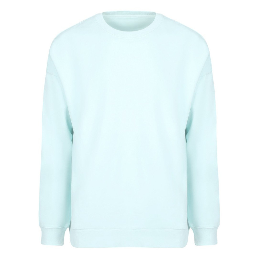 BIG, unisex crew neck organic cotton sweatshirt, 300 g/m2, mint