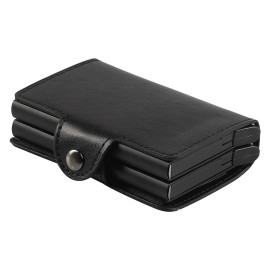 BARTER, novčanik sa rfid zaštitom, crni