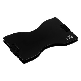 SHIELD, držač za kartice sa rfid zaštitom, crni