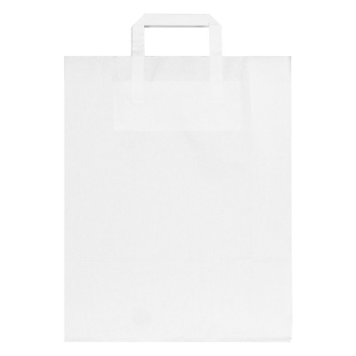 POPPY, papirna kesa, bela