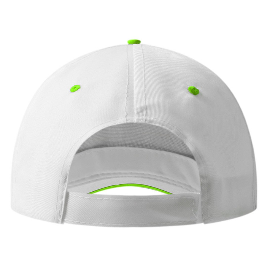 FIVE, kačket, 5 panela, svetlo zeleni