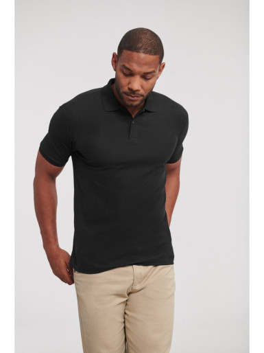 Russell Authentic Eco Polo muška majica crna XS