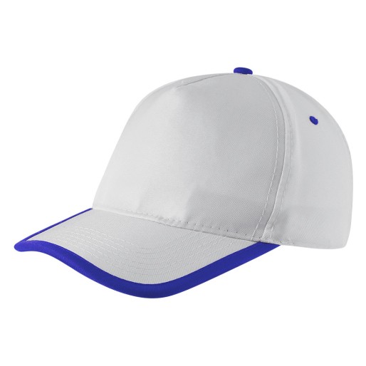 FIVE, cap, 5 panels, royal blue