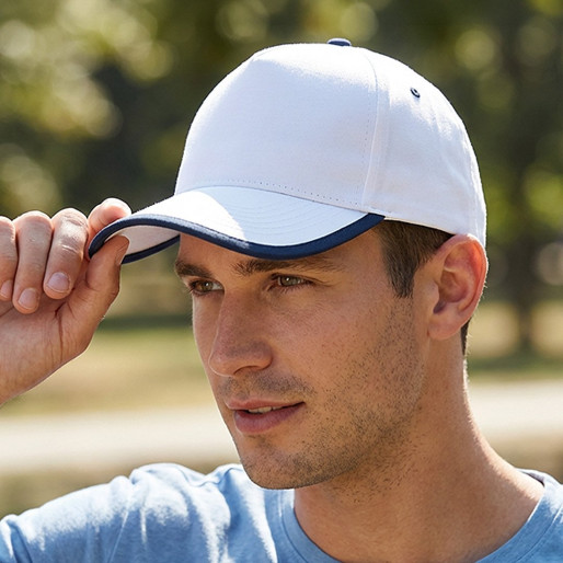 FIVE, kačket, 5 panela, rojal plavi