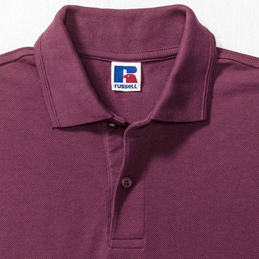 RUSSELL Men's HARDWEAR POLYCOTTON POLO