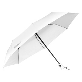 CORAL, foldable windproof umbrella with auto open/close function, white