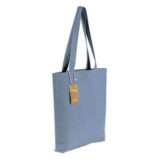 ALOE, recycled cotton bag, 300 g/m2, sky blue