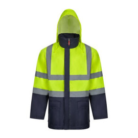 VL JUNO. Dvobojna 4-u-1 parka (180g/m²), od poliestera (100%) sa PU premazom