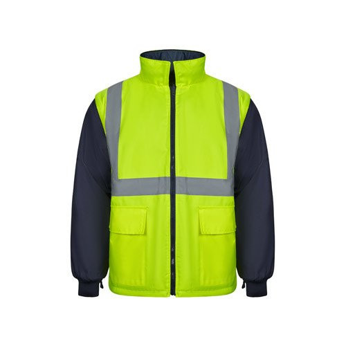 VL JUNO. Two-tone 4-in-1 parka (180g/m²), in polyester (100%) with PU coating