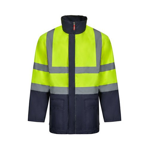 VL JUNO. Two-tone 4-in-1 parka (180g/m²), in polyester (100%) with PU coating