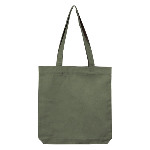 ALOE, torba od recikliranog pamuka, 300 g/m2, maslinasta