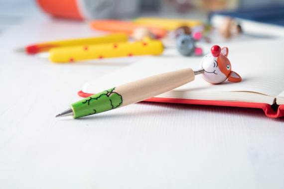 Zoom drvena olovka,lisica