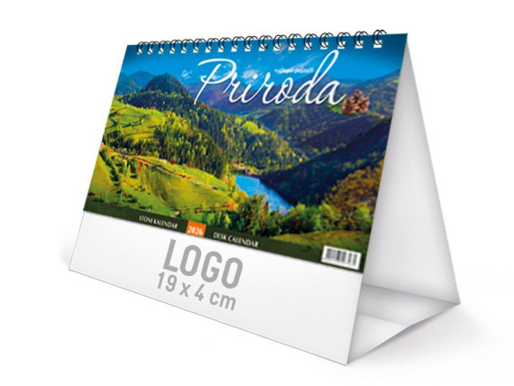 NATURE, Table Calendar, 13 sheets