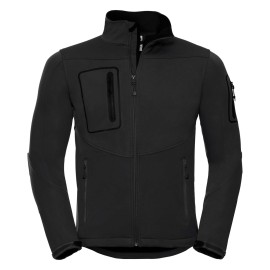 RUSSELL Men's Sportshell Three-Layer Jacket