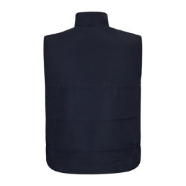 VL DIANA. Postavljeni prsluk (220g/m²), reverzibilan i sa više džepova, od poliestera (100%), sa reverzibilnim pokrivenim rajsferšlusom