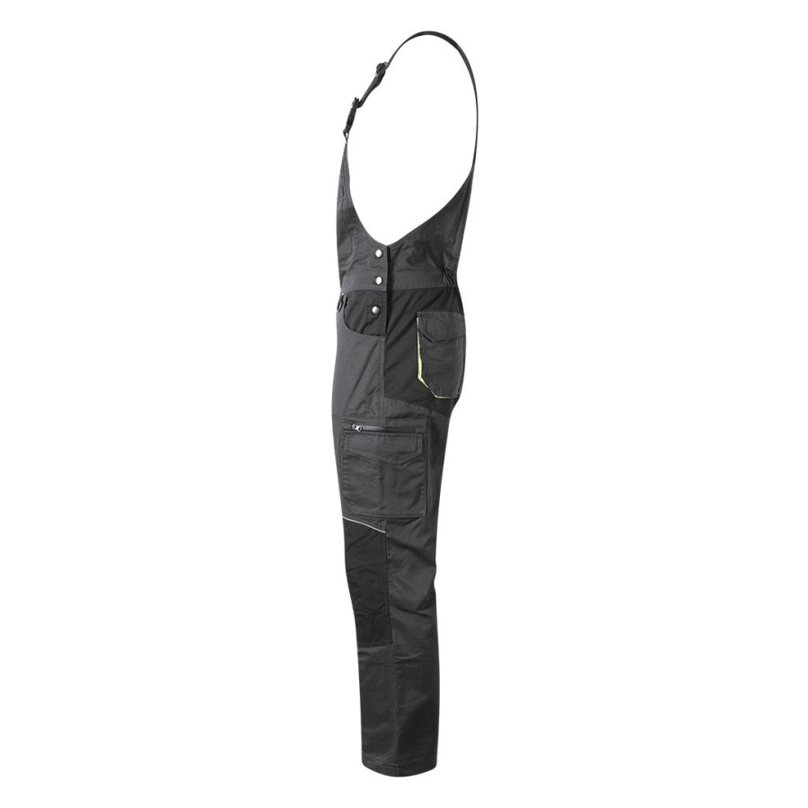 AVIATOR BIB PANTS, dark gray