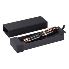 ARES, regent metal ball pen and roller pen set, gold rose
