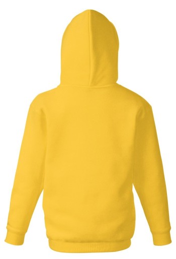 Fruit Of The Loom, Kids Classic Hooded Sweat, Hooded Sweatshirt, Sunflower Yellow, 7-8