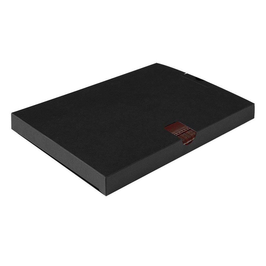5th AVENUE, b5 agenda in a gift box, brown