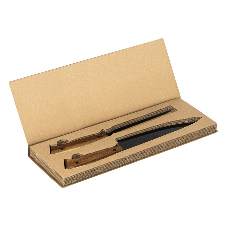 STEAK, meat cutlery set, 2/1, beige