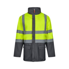 VL JUNO. Dvobojna 4-u-1 parka (180g/m²), od poliestera (100%) sa PU premazom