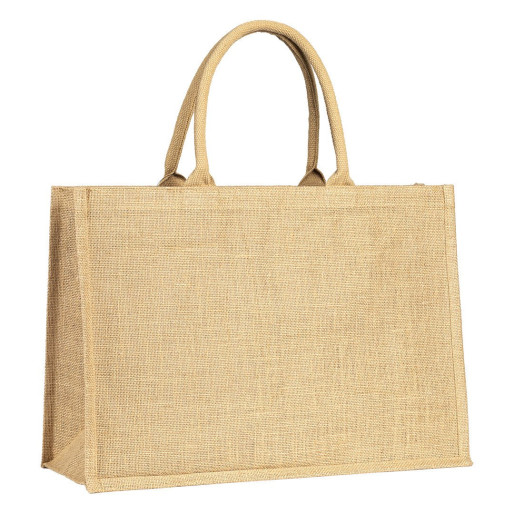 GOA, torba od jute sa rajsferšlusom, bež