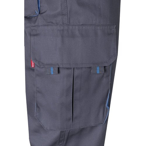 VL HYPNOS. Dvobojne pantalone od kepera sa više džepova (200g/m²), od pamuka (35%) i poliestera (65%)