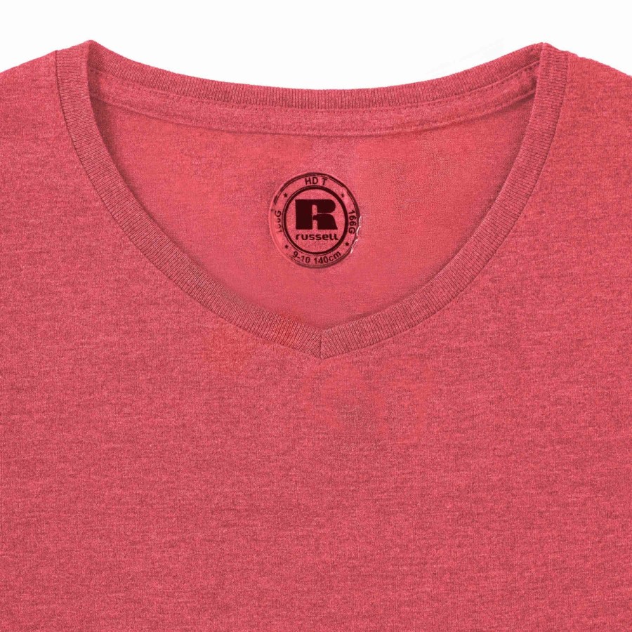 RUSSELL Ženska Dečija majica na V izrez