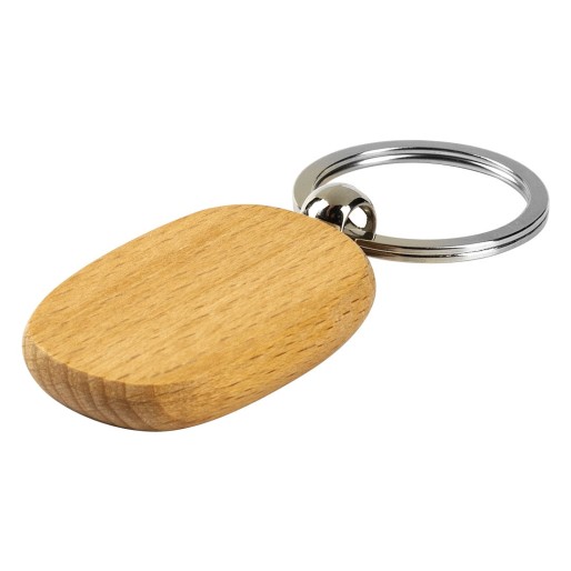 WOODY O, wooden key holder, beige