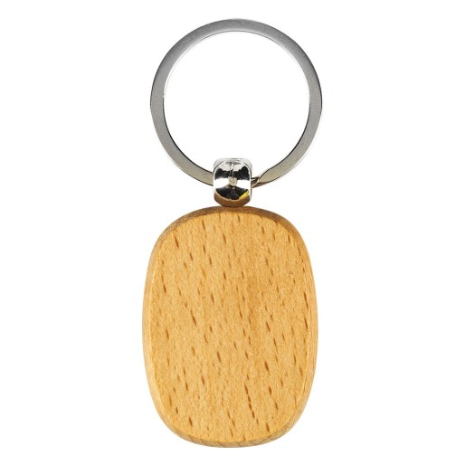 WOODY O, wooden key holder, beige