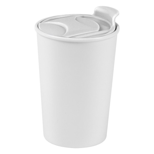 DOLCE, plastic mug, 400 ml, white