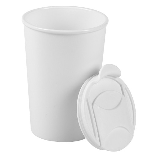 DOLCE, plastic mug, 400 ml, white