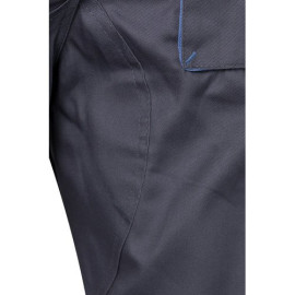 VL HYPNOS. Two-tone multi-pocket twill trousers (200g/m²), in cotton (35%) and polyester (65%)