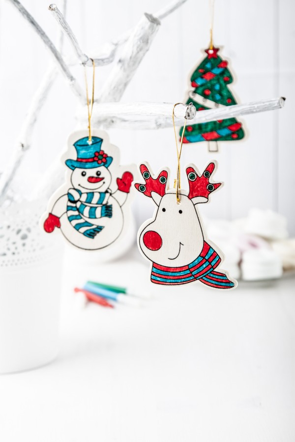 Andoya ukras za jelku, 3 kom