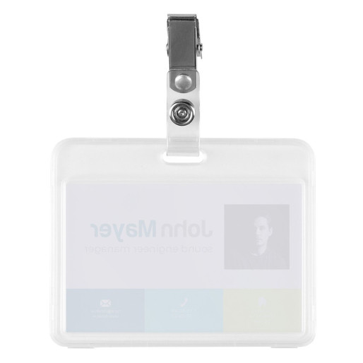 PERSONA PLUS, pvc id card holder, transparent