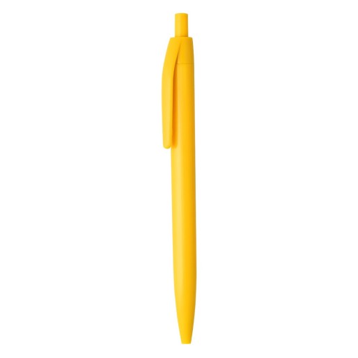AMIGA, plastic ball pen, yellow