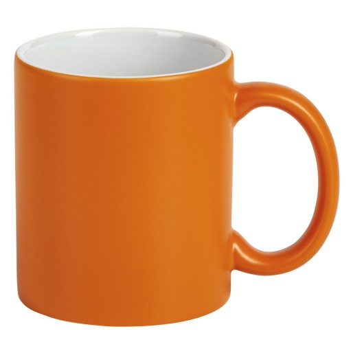 GRETA, stoneware mug, 325 ml, orange