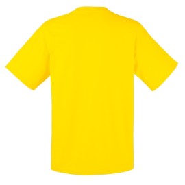 Fruit of the Loom, Valueweight, Men's Cotton Short Sleeve T-shirt, Yellow, 2XL