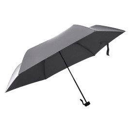 PELICAN, foldable umbrella with manual open function, gray