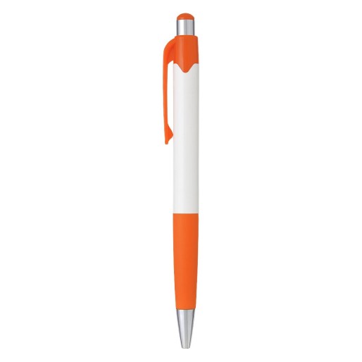 505, plastic ball pen, orange