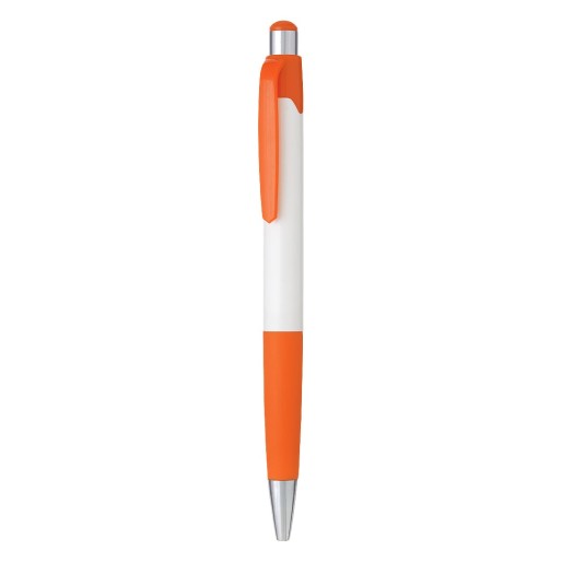 505, plastic ball pen, orange
