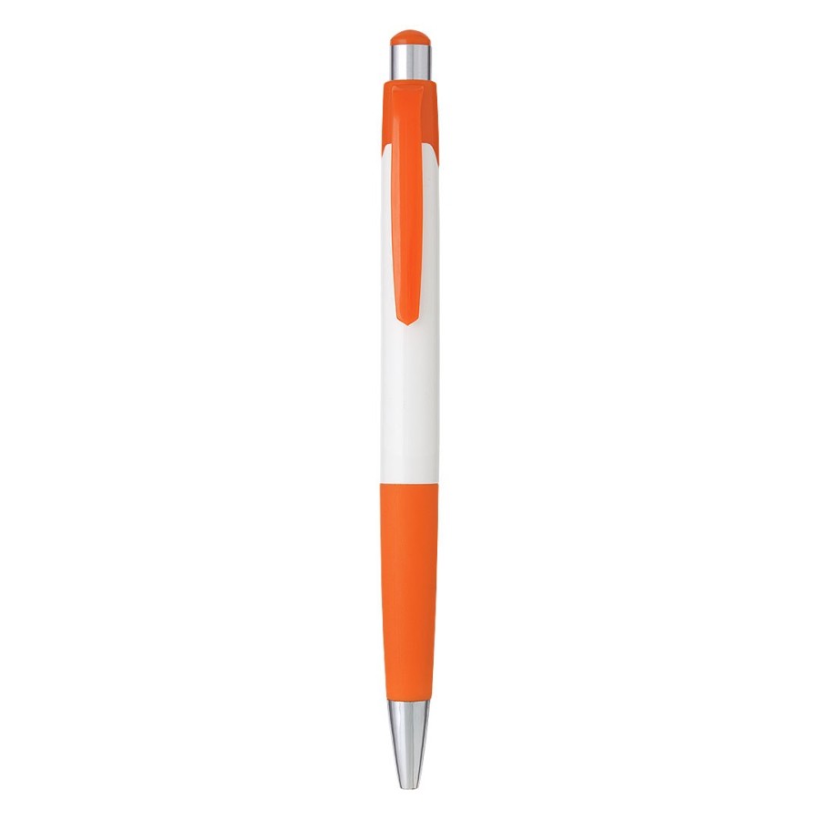 505, plastic ball pen, orange