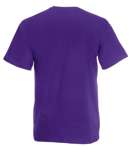 Fruit of the Loom, Valueweight, Men's Cotton T-shirt, Purple, XL