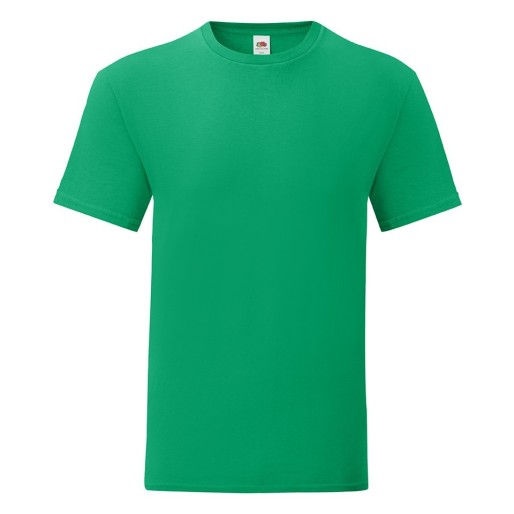 Fruit of the Loom, ICONIC 150T, pamučna majica, kelly zelena boja