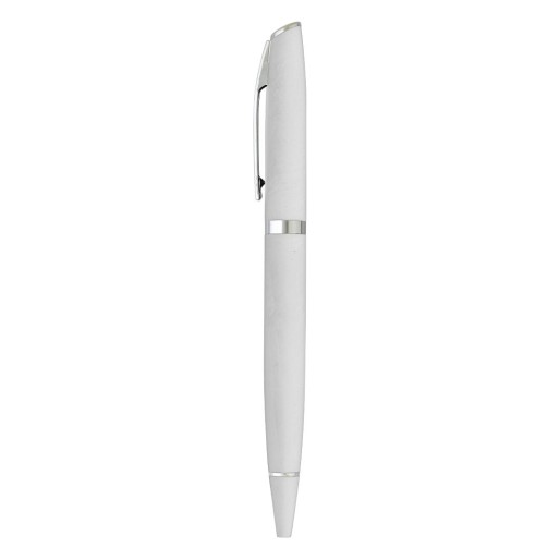 ASTRA, metal ball pen in a gift box, white